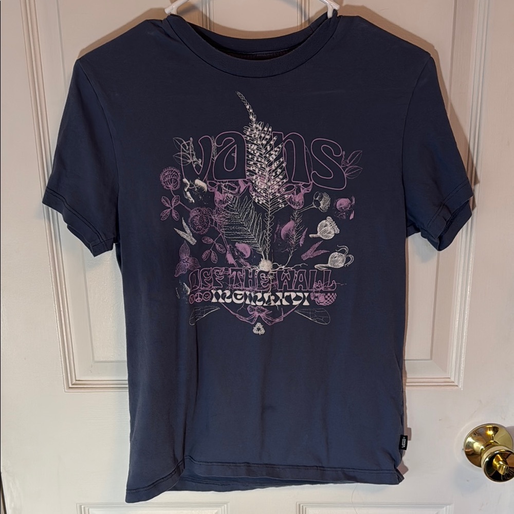 Vans Purple/Blue Short Sleeve Tee